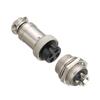Accessories Mount Panel Aviation Plug M16 Male / Female Cable Connector GX16