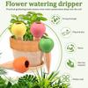 4 Stück Pflanzenbewässerungskugel 150ml Automatischer Bewässerungsspieß Blumentopf Selbstbewässerungsgerät Tropfbewässerungssystem Gartendekoration