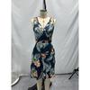 Women Elegant V-Neck Fashion Printed Pocket Sleeveless Dresses Summer Ladies Casual Short Dress Female Party Vestidos