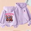 Kpop Katseye Beautiful Chaos Album Hoodie Fashion Hip Hop Vintage Harajuku Girls Boys Pullover Loose Sportwear Zipper Hoody