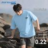 Jeanswest Men's Ice Silk Breathable Quick-Dry T-Shirt