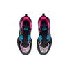 LiNing Air Raid Cushioning Anti-Slip And Wear-Resistant Support Mid-Top Basketball Shoes Black Multicolor ABPR067-2