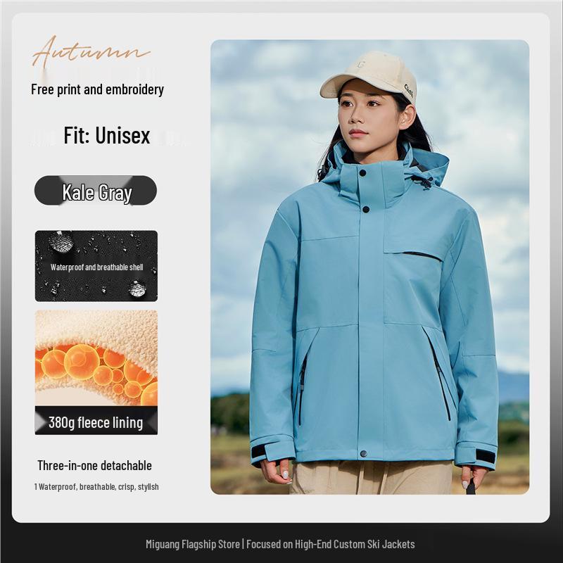 Women's Fleece-Lined Expedition Jacket with Custom Logo for Autumn/Winter Workwear