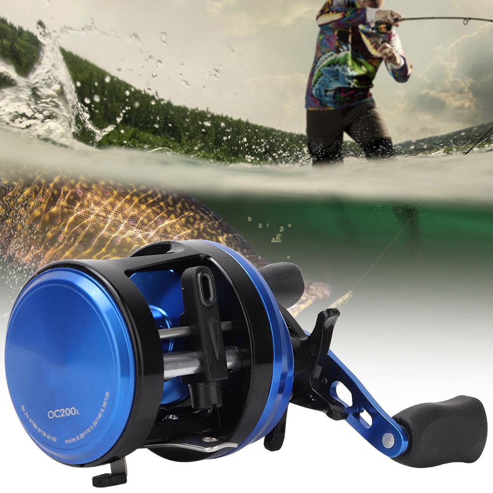 8BB Baitcasting Fishing Reel, Magnetic Brake System, Left Handed for   Casting P formance
