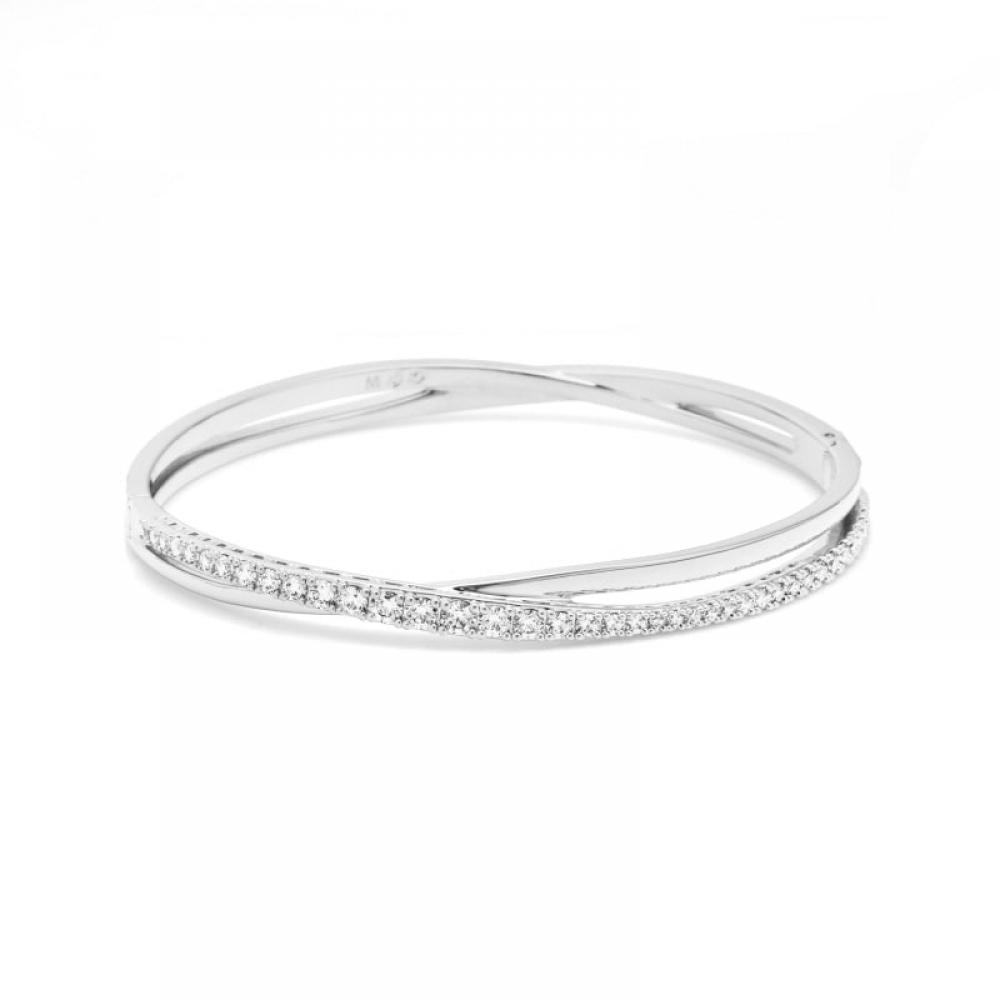 Swarovski 5565210 Hyperbola Bangle Medium Bracelet