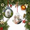 20pcs Portable Acrylic Christmas Decoration Practical Christmas Charm Acrylic Ornament for a Warm Festival Atmosphere