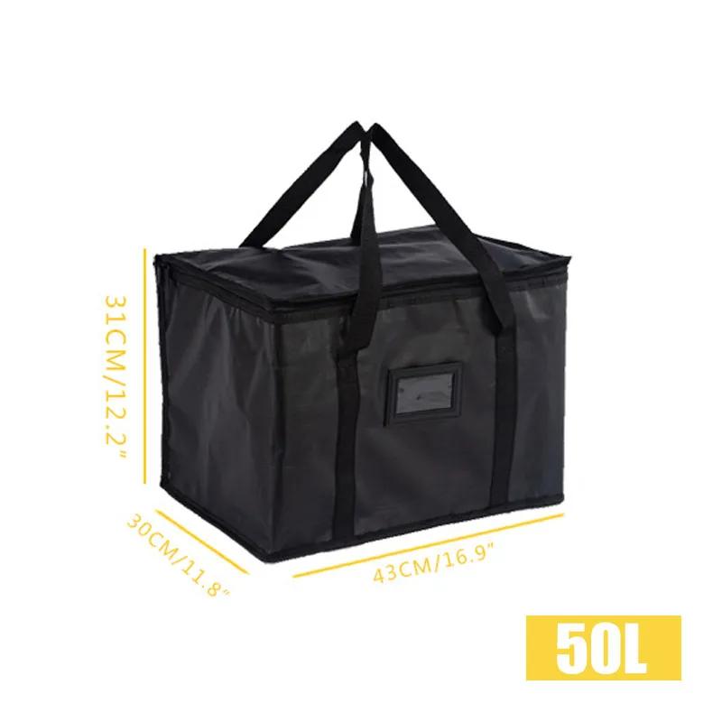 Borsa Termica Isolata per Frigo Porta Bevande Grande Borse Refrigerate Pranzo Fresco Cibo Porta Pranzo Zip Picnic Carta Stagnola Cibo cestino da pranzo