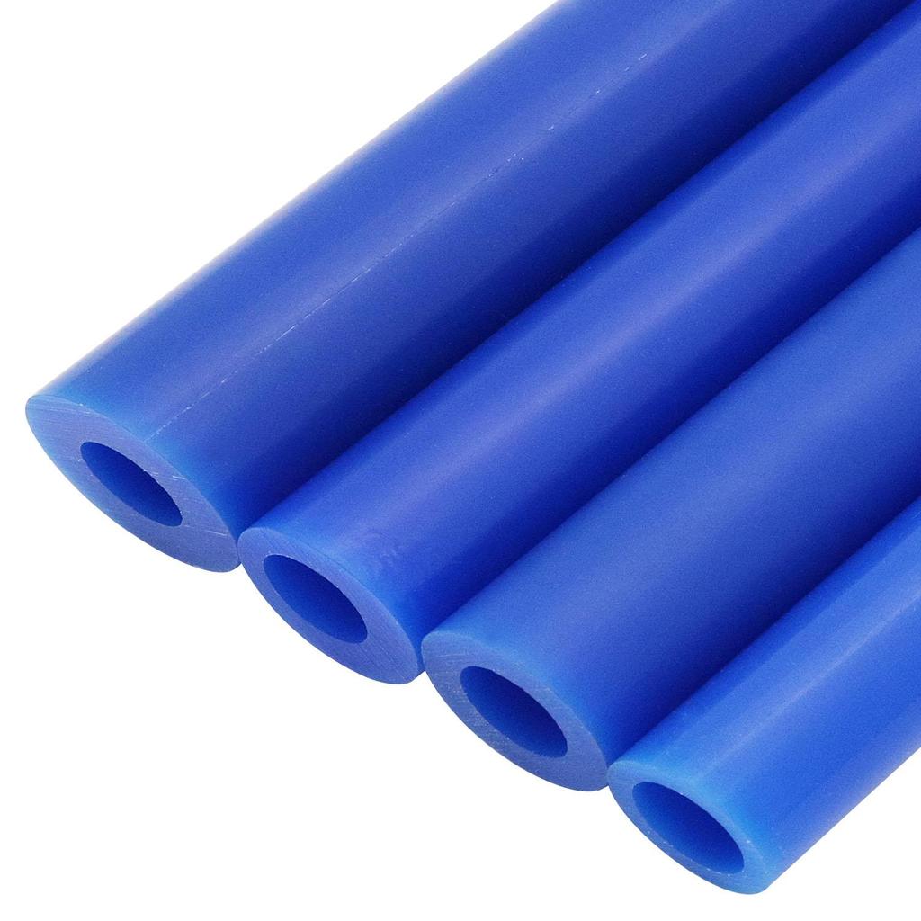 Carving Wax Ring Tube for Making Rings Mold Hard Wax Blank Large Flat Side Tube Blue Color
