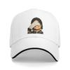 MJ Sparkling Glove Portrait Baseball Caps Casual Music Sandwich Caps Men Women Adjustable Sun Hat Outdoor