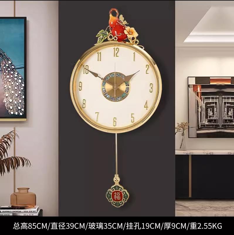 Design Nordic Wall Watch Restaurant Fashion Round Quartz Creative Silent Wall Clocks Aesthetic Interior Horloge Home Decoration