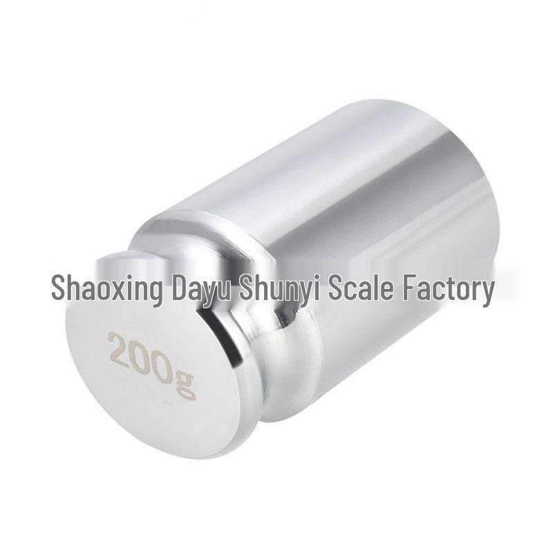 Chrome-Plated Steel Calibration Weights: M1 Class 100g, 200g, 500g, 1kg, 3kg, 4kg for Electronic Scales