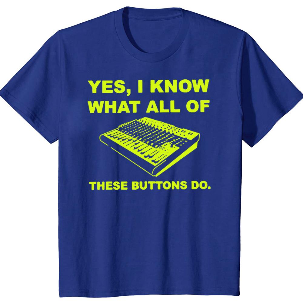 Sound Engineer T Shirts Graphic Streetwear Short Sleeve Harajuku DJ Audio Engineer Hip Hop T-shirt Mens Clothing