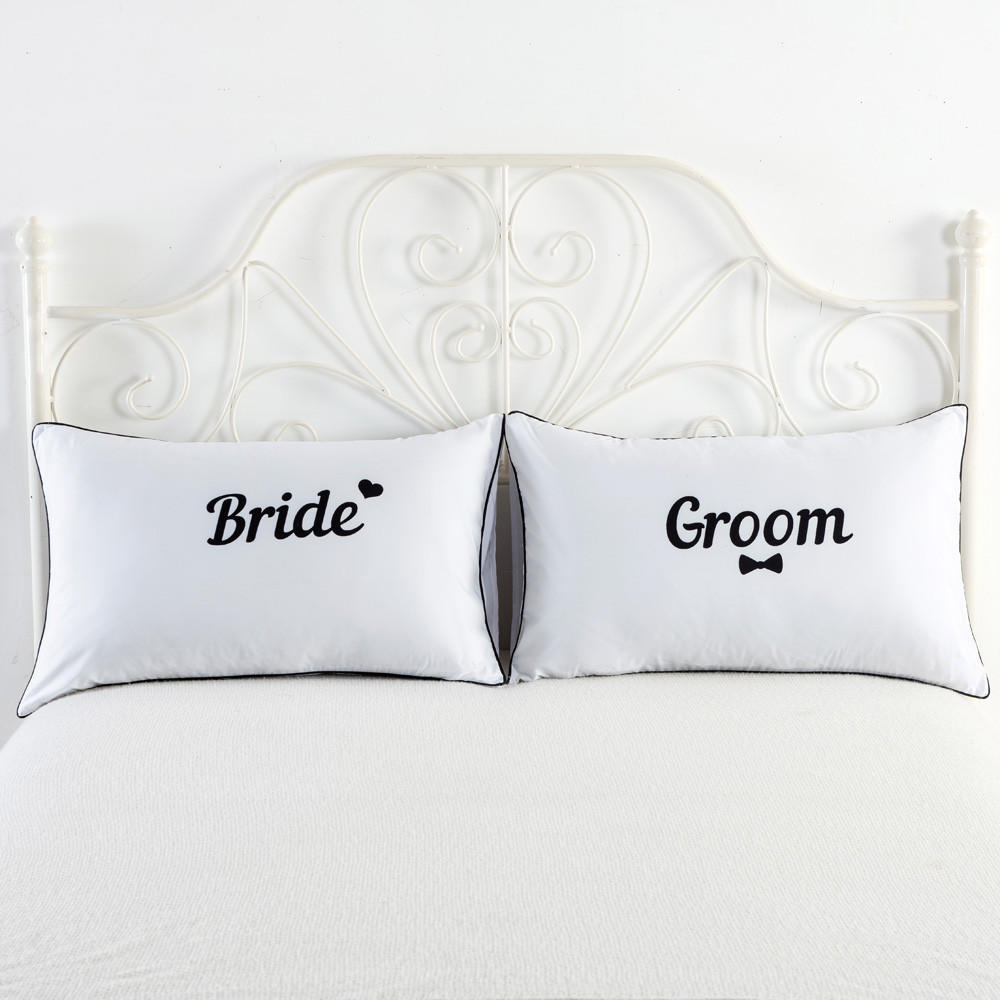 wedding pillowcases
