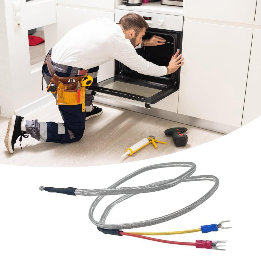 36Inches Universal Thermocouple Oven Heat Sensor Probe Suitable for Oven Temperature Precisions in Kitchen Appliances