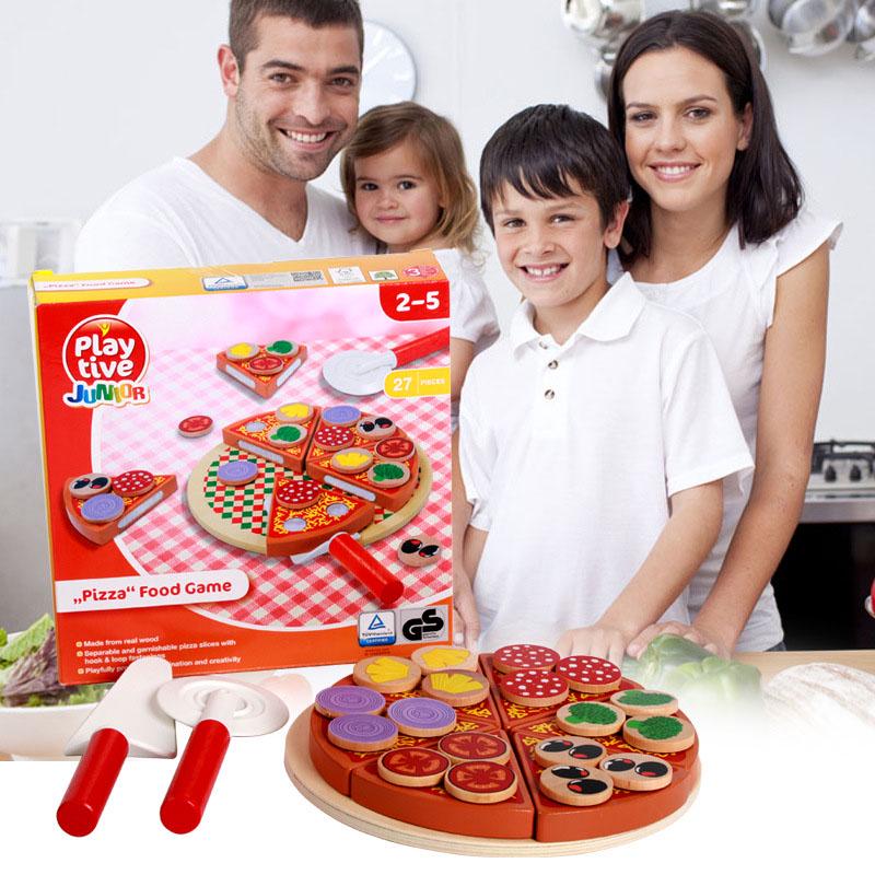 

Детская деревянная игрушка Пицца Набор для игры в пиццу Деревянные наборы игрушечной еды Игрушки для дошкольников