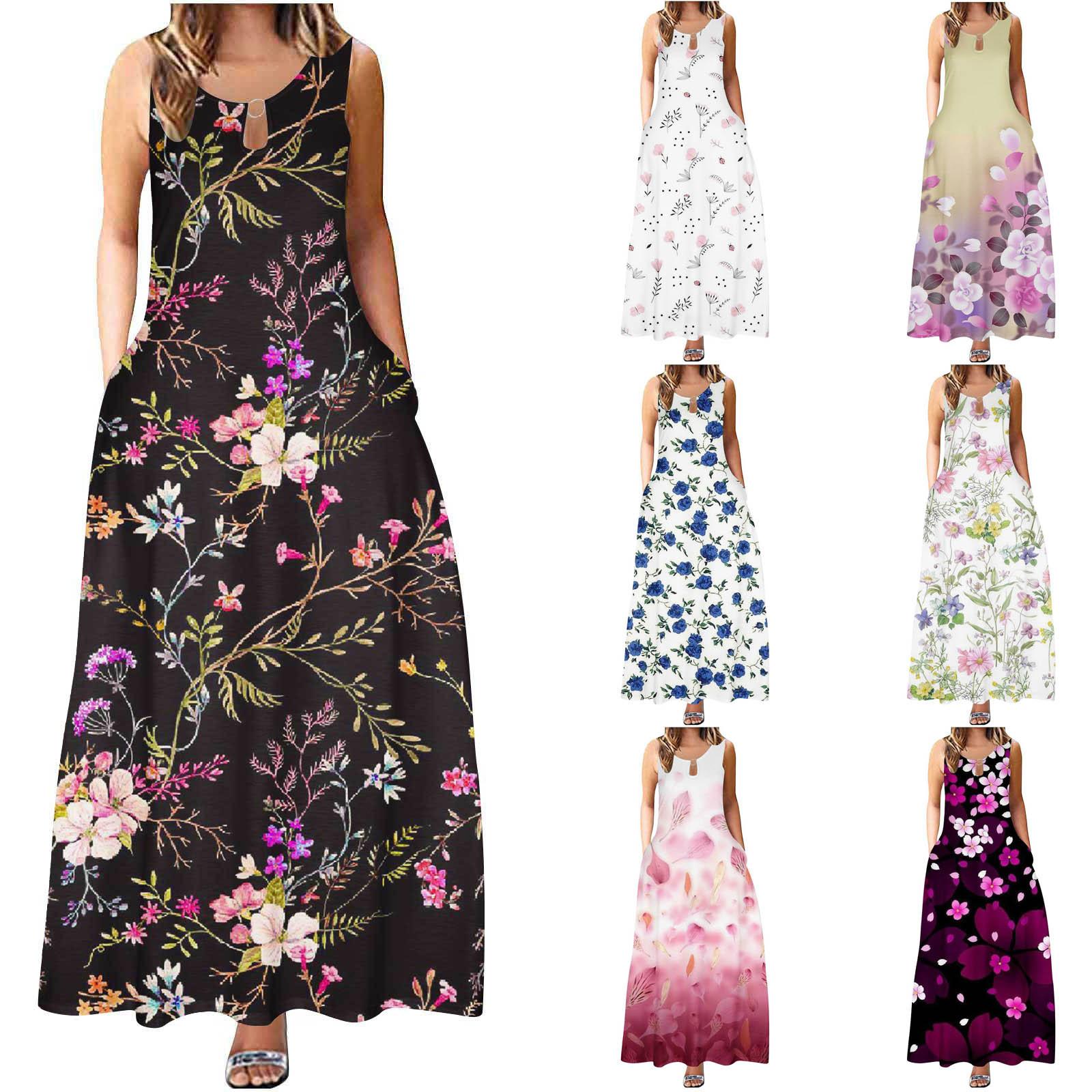 

Женское летнее модное однотонное платье с короткими рукавами и подтяжками, пуловер с круглым вырезом