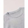 European sizes Boys' Youth Smile Printed Pattern Casual Sport Autumn Winter Long-Sleeve Sweatshirt, Warm Crew Neck Top, Comfortable Outdoor Wear.