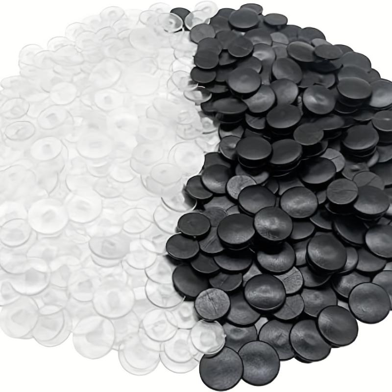 100Pcs Round Buckle Shoe Charms Croc DIY Accesseries Plastic Button For Hole Shoes Garden Shoe Diy Croc Fastener Accessories
