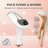 IPL pulsed light epilator - ZVVN - 999999 flashes - Ice cooling - 9 energy levels