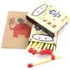 Korean Style Matchstick Mini Ballpoint Pens - Cute Stationery Gift Box for Students