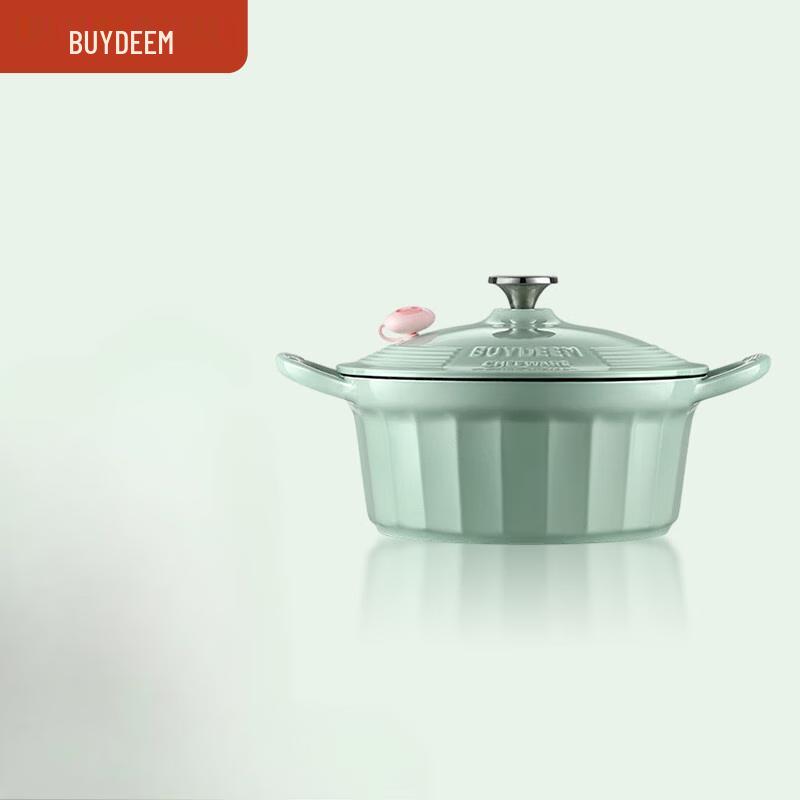 Чугунная эмалированная кастрюля Buydeem