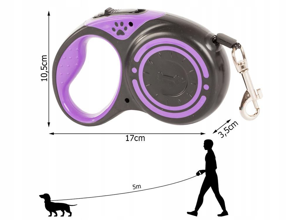 Automatic Leash 186 5M Purple (108) Gab_A