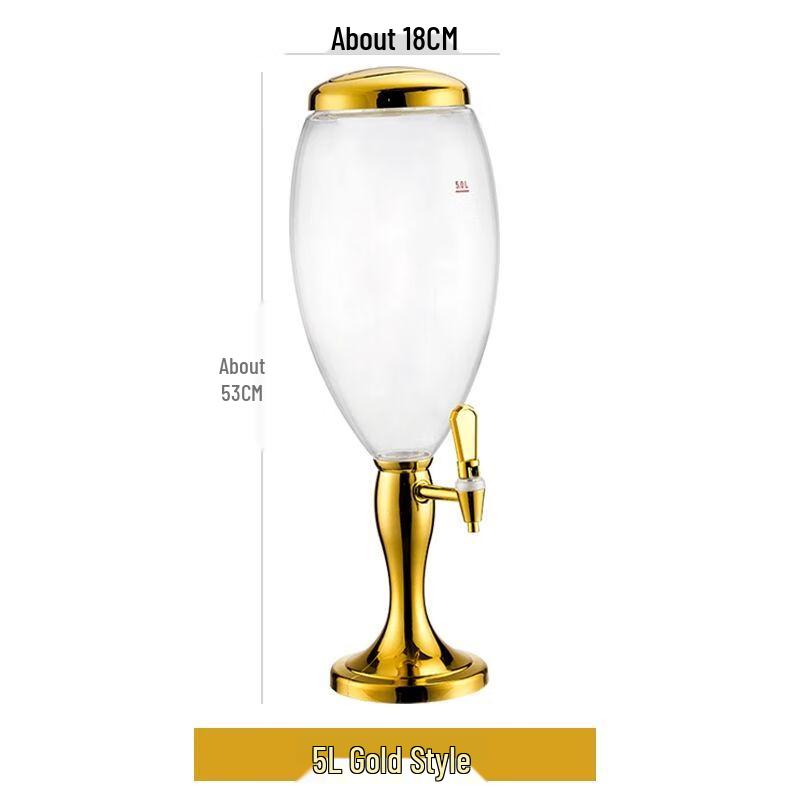 Luminous Double-Head Beer Dispenser