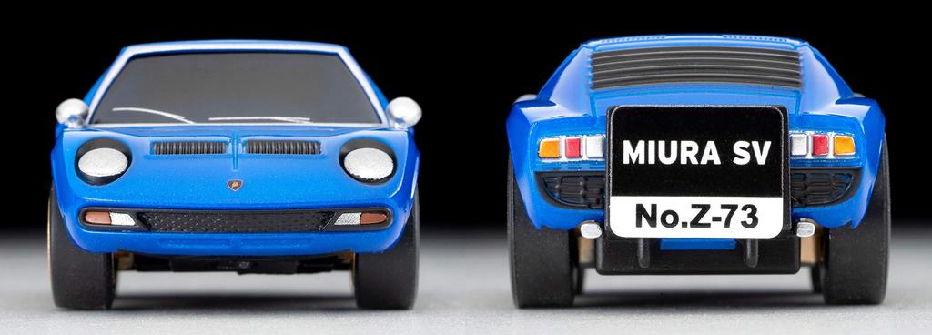 Choro Qzero Lamborghini Miura SV Blue Finished Product 314059 Z-73b