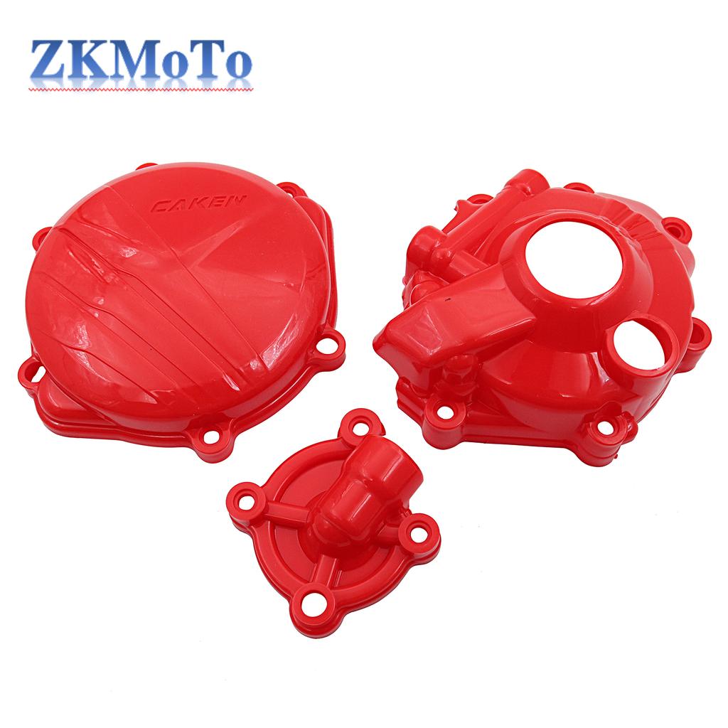 Motorcycle Ignition Guard Water Pump Cover Clutch Protector For Honda CRF 250R 250RX CRF250R CRF250RX 2018 2019 2020 2021