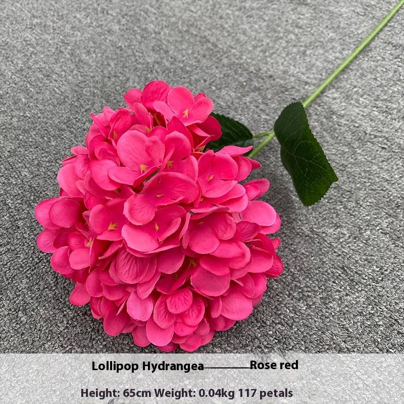 Artificial Flowers Fake Silk Hydrangea Bridal Clearance Wedding Decoration Home Room Table Accessories Garden Party Festival