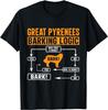 Pyrenese Berghond Blaffen Logica Grappig Hondenliefhebber Zegging Cadeau Unisex T-shirt
