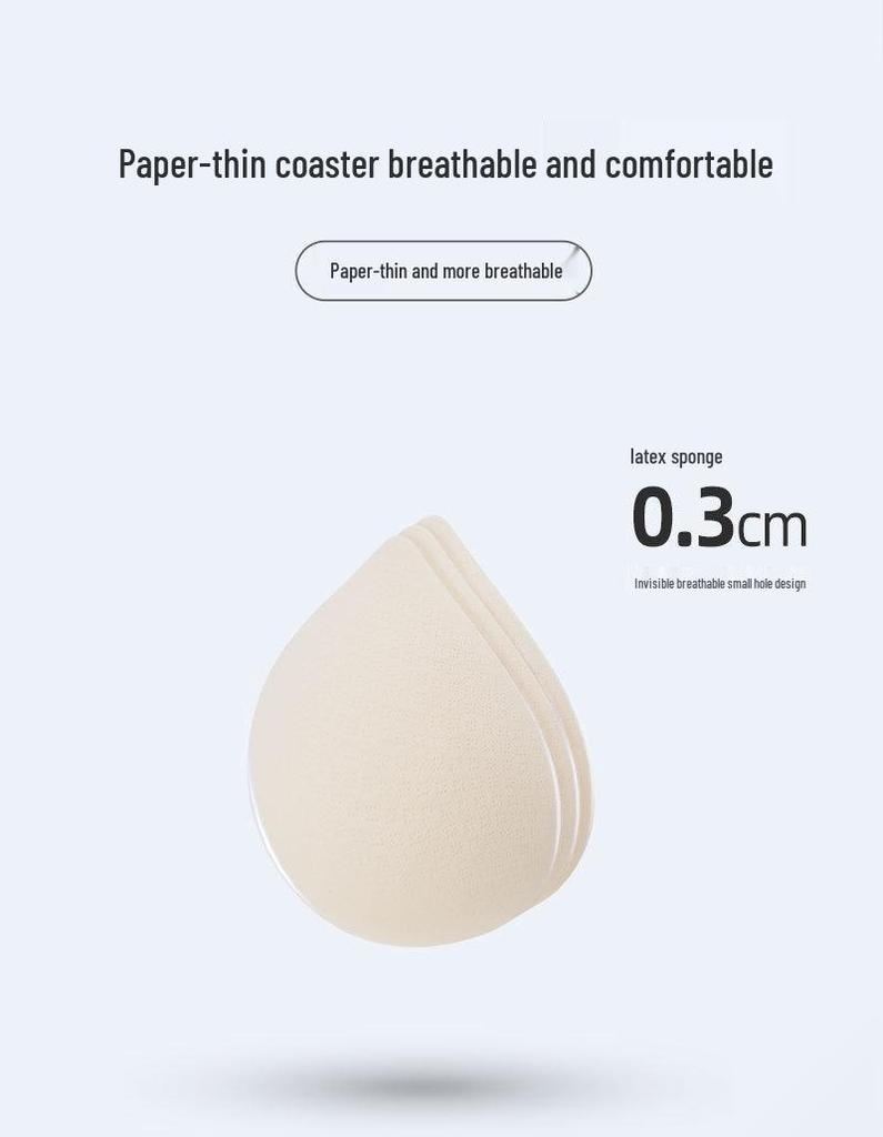 Seamless Wireless Push-Up Bra for Large Busts - Comfortable, Breathable, Lightweight with 4 Hooks