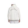 Jordan Spliced Logo Letter Print Fleece-Lined Hoodie Men Hoodie White FD7403-133