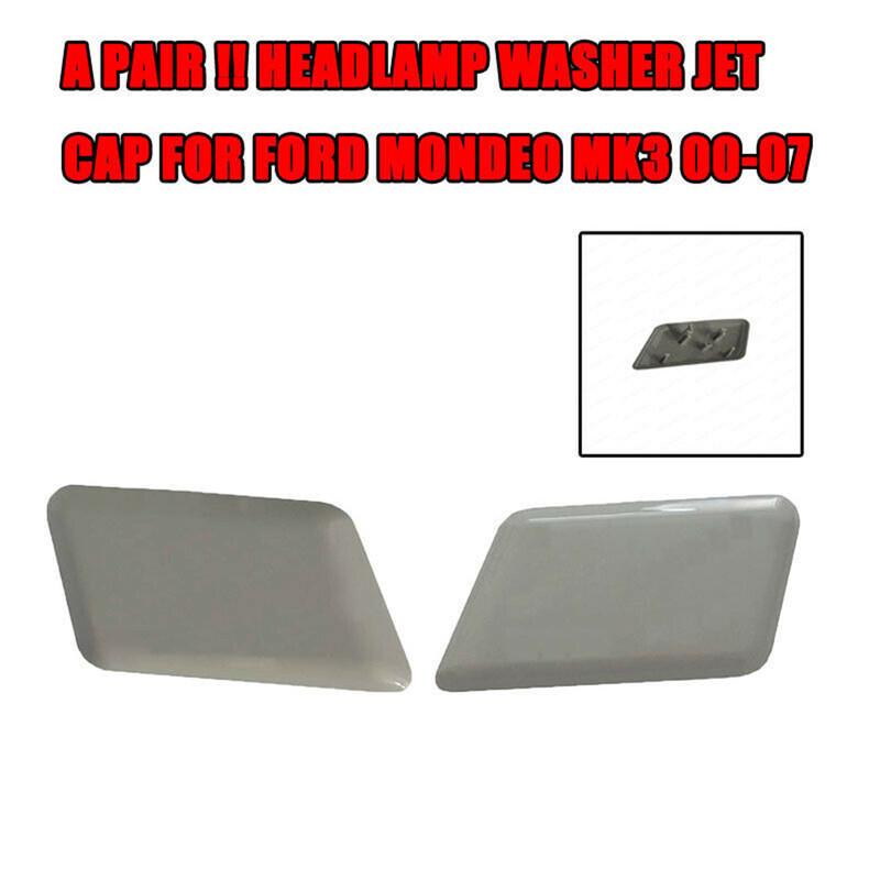 For Ford Mondeo 3 III Left & Right Headlight Washer Nozzle Cover Cap Set 1S7113L018AE