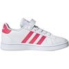 (PS) adidas neo Grand Court 'White Pink' Kids' EG3811