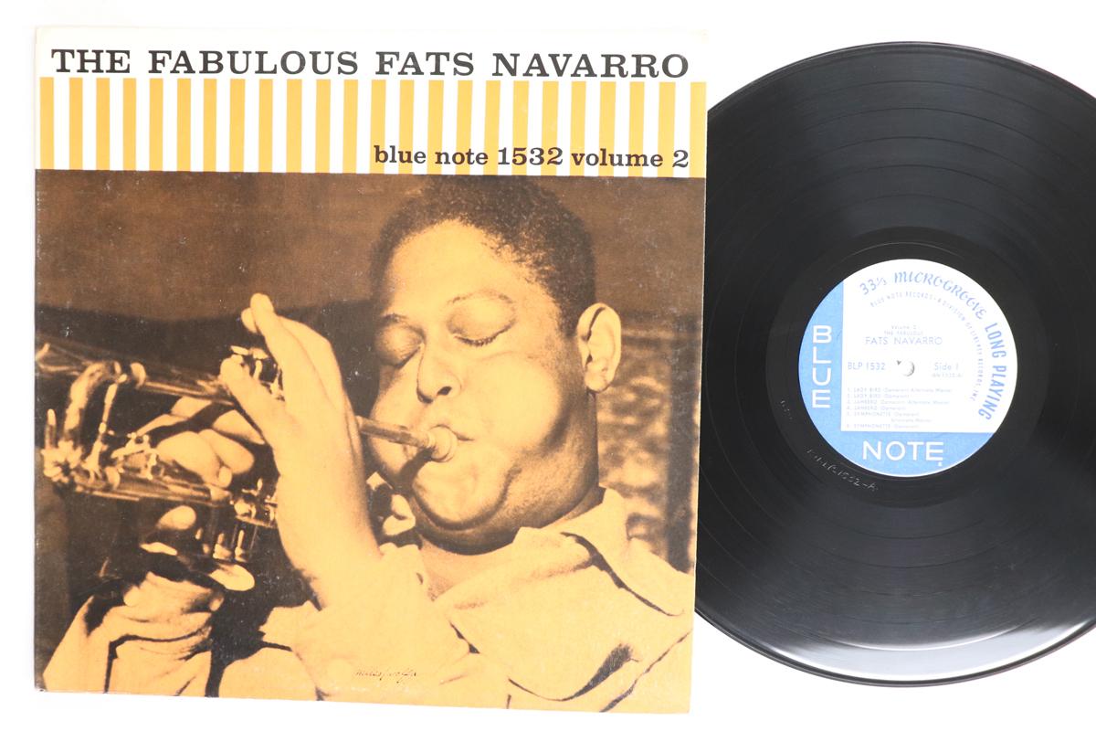 Виниловая пластинка FATS NAVARRO  Fabulous Fats Navarro Vol.2 BLP1532 BLUE NOTE 1966 США Джаз Б/у