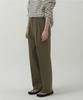 MOTT Buckle Cotton Pants - Khaki