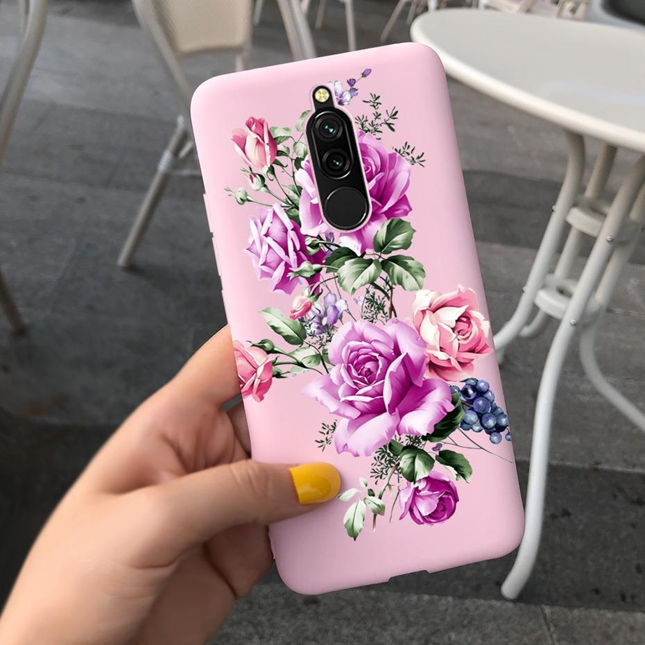 For Xiaomi Redmi 8 Case Redmi 8A Pro Fashion Pattern Jelly Silicone Phone Cases For Redmi8 8 A Pro Soft TPU Back Cover