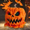With Lid Candy Holder Orange Food Display Bowl Halloween Pumpkin Ornaments  Gift