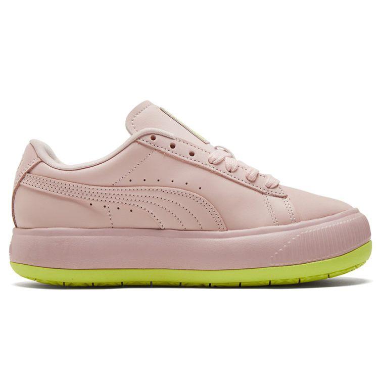 Puma Suede Mayu Classic Thick Sole Low Top Sneakers Women sneakers Lotus-Pink 382585-02