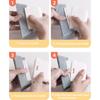 2 In 1 Groove Cleaning Tool Window Frame Door Groove Cleaning Brush Sliding Door Track Cleaning Tools Hand-held Crevice Cleaner