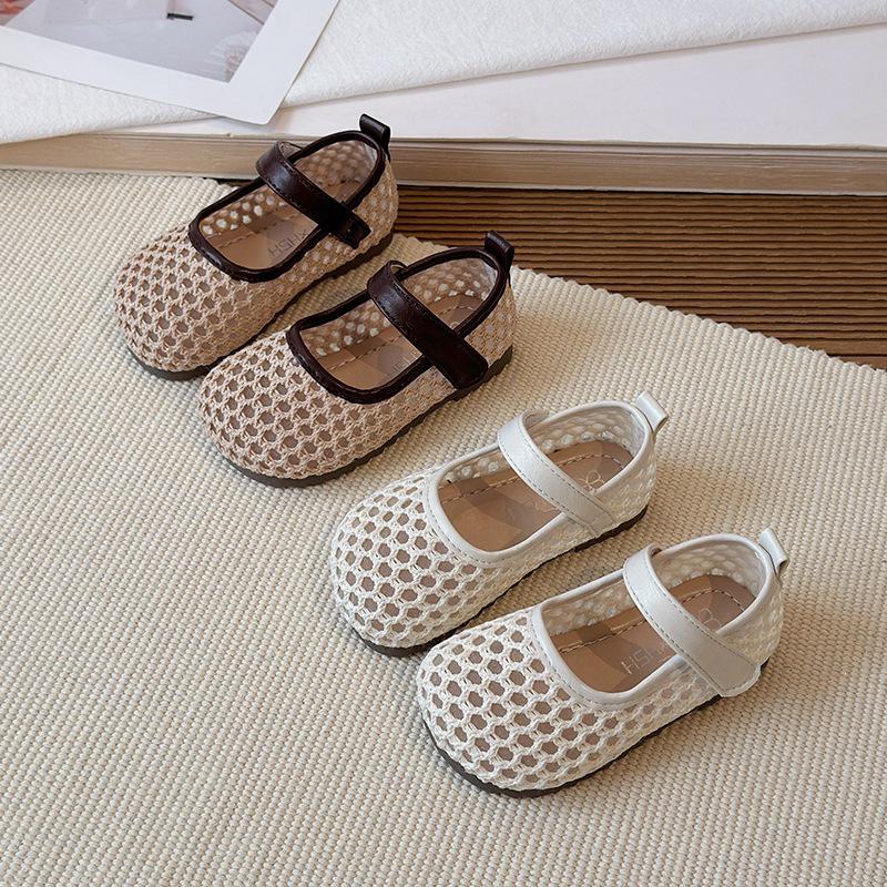 2026 Summer Girls' Breathable Princess Sandals - Soft Sole Casual Fashion.