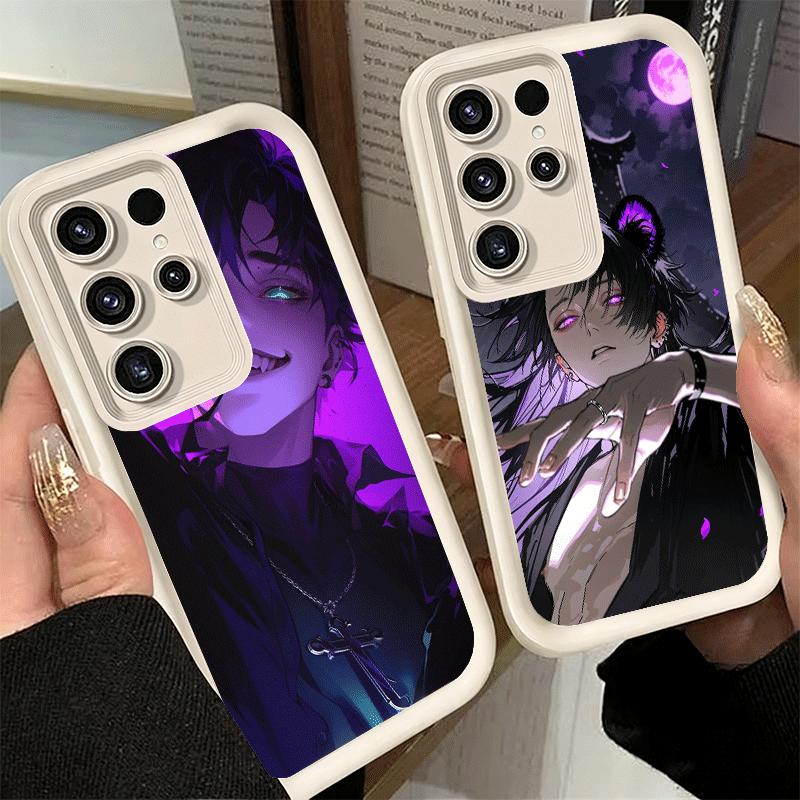Devil Bad Boy Anime Style Soft Phone Case for Samsung Galaxy S26 Ultra S25 Edge S24 S23 S22 Plus S21 S20 FE 5G Shell Silicone Fu