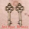 Classic Key Shaped Charms Pendant For Bracelet Necklace Jewelry Making Craft Findings