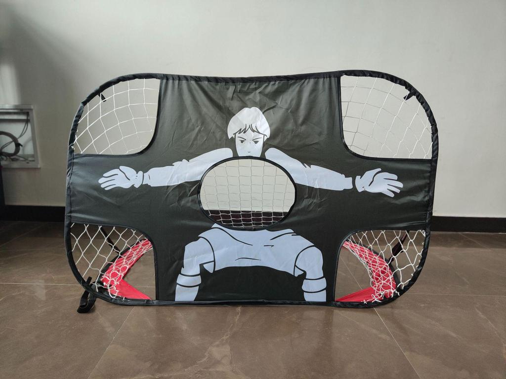 Portable Foldable 2-in-1 Soccer & Tennis Goal for Kids - Multifunctional Training Toy