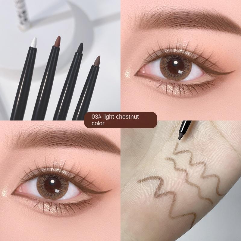 

Чрезвычайно тонкая гелевая подводка для глаз, водостойкая, против пота, не промокающая, цветная, гладкая, цветная подводка для глаз для начинающих