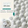 500pcs disposable double headed round head cotton swabs, suitable for daily makeup removal and multi-purpose wound treatment