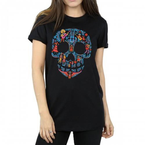 

Coco Womens/Ladies Skull Cotton Boyfriend T-Shirt L