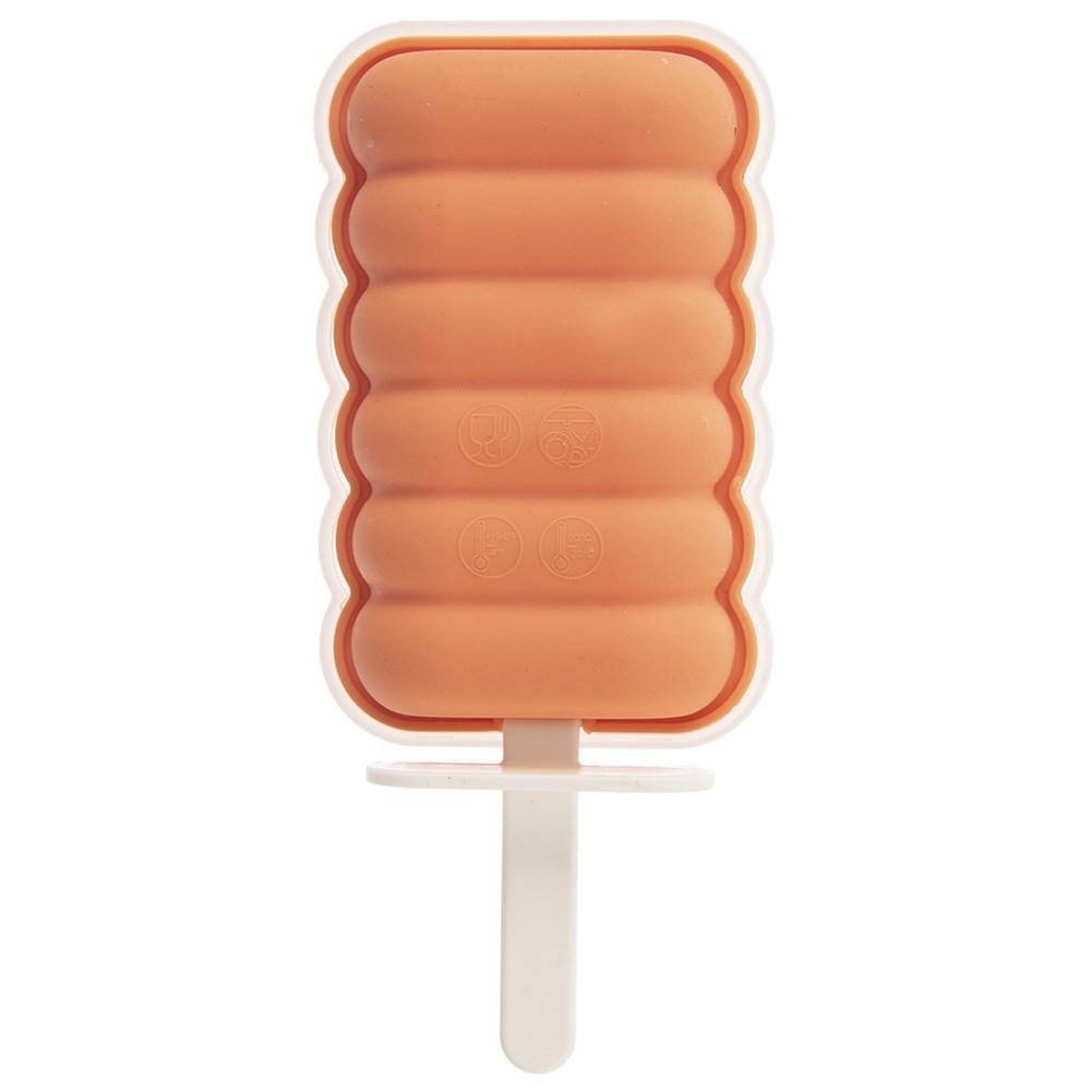 Foremka na lody sorbet forma do lodów na patyku silikonowa z pokrywką TWIST ORION 151799