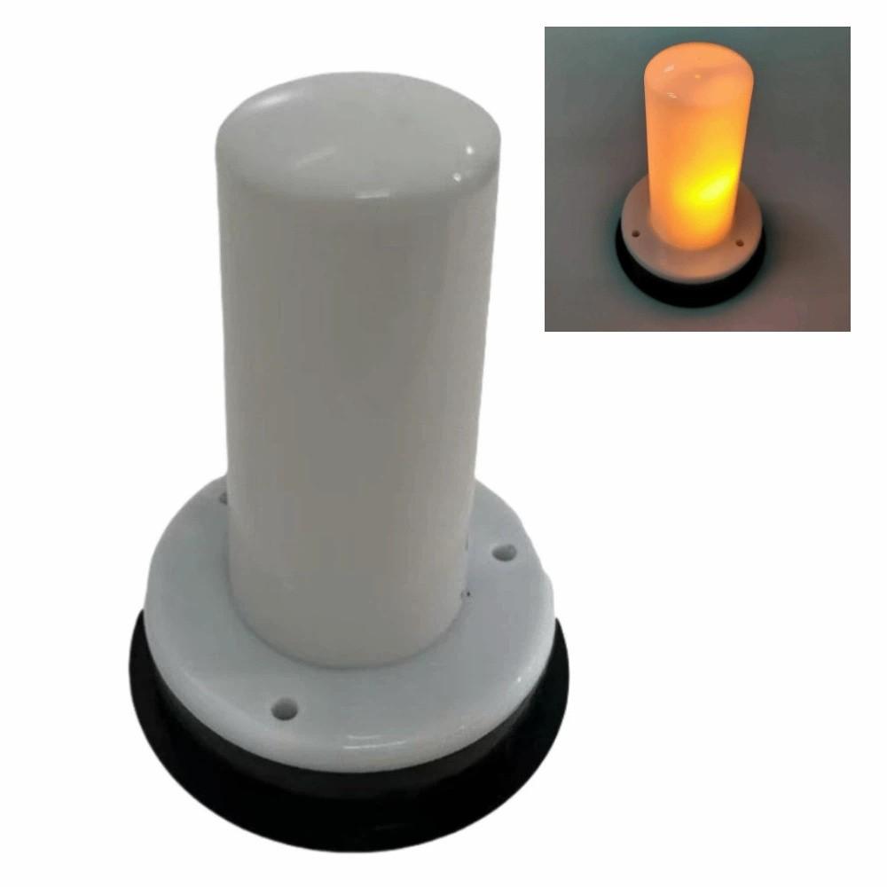 Solar Powered Solar Flame Light Flickering Flame Top Solar Lantern Lights  Outdoor Landscape With Flame Flash